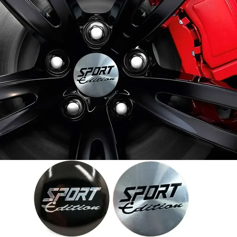 56mm 4pcs Sport Car Wheel Center Emblem Hub Caps Stickers for Subaru BMW Honda Toyota Mazda Mercedes Benz Hyundai Jeep KIA