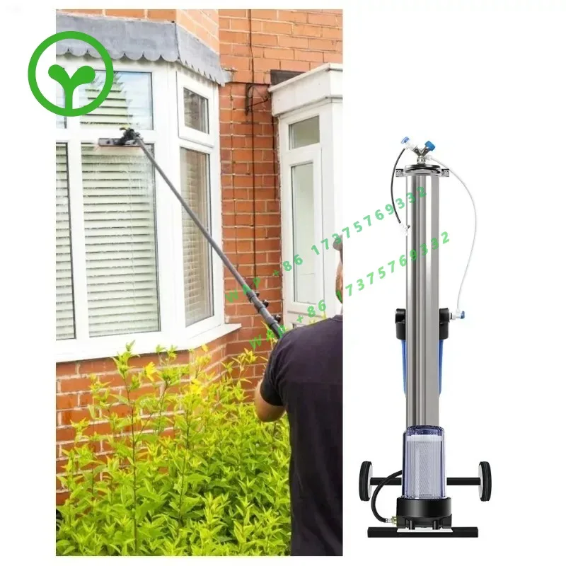 【Best-selling】Filterwell Stainless Steel RO DI Spotless Solar Panel Cleaning System For Car Wash RVs Boats Windows