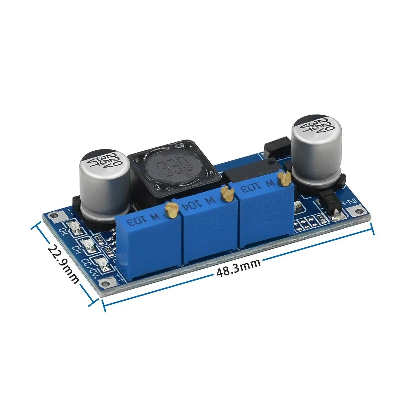 LM2596 LED Driver DC-DC Step-down Adjustable CC/CV Power Supply Module Battery Charger Adjustable LM2596S Constant Current