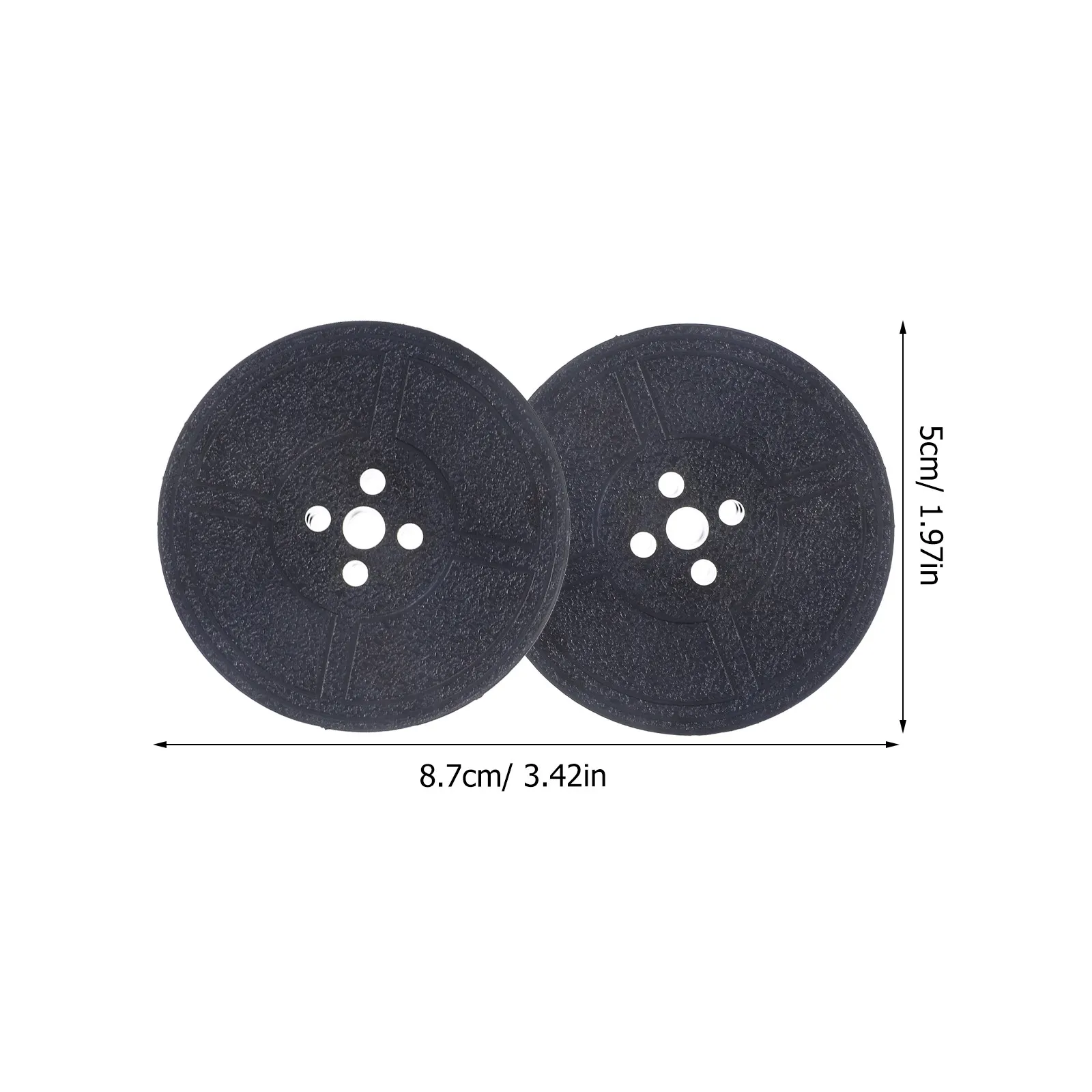 Typewriter Ink Ribbon Universal Spool Nylon Clear Replacement Halloween Christmas New Year Nylon Ribbon Letter Writing Student