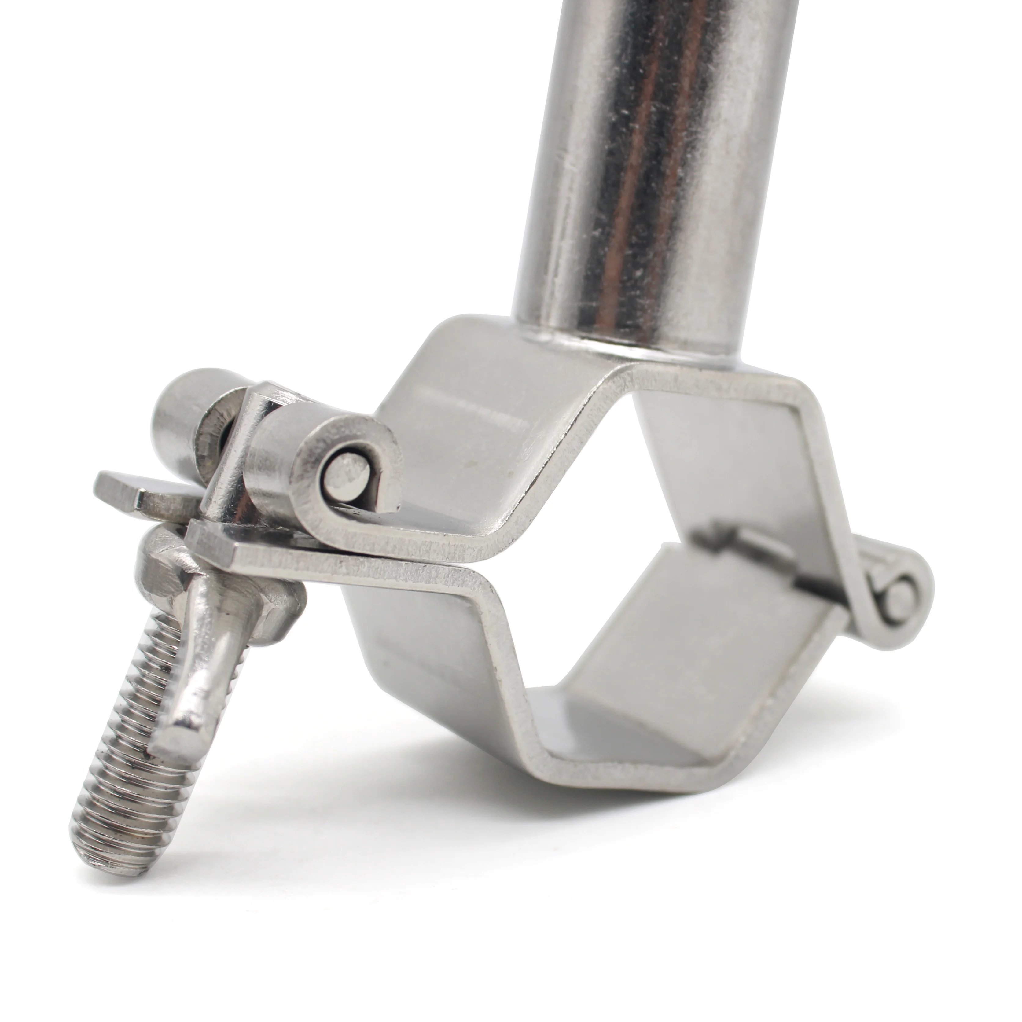 304 Edelstahl Hexagonal Rohr Halterung/Rohr Rack/rohr Klemme/Rohr Befestigung Karte/Desktop Rohr Bracke