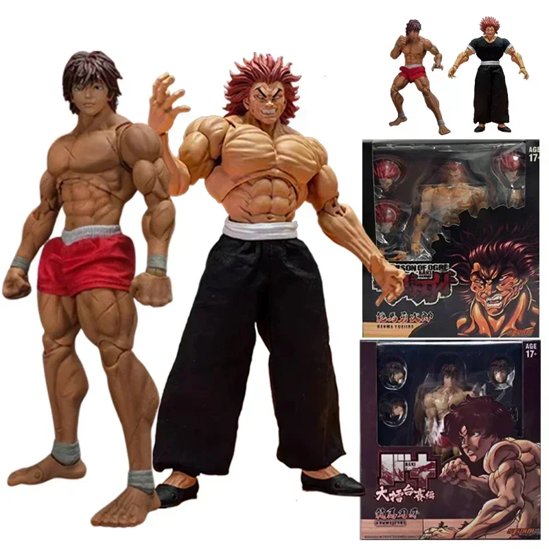 

New Storm Toys St 1/12 Hanma Yujiro Baki Hanma Action Figure Ko St Storm Toys Son Of Ogre Baki Hanma Model Toys Birthdays Gifts
