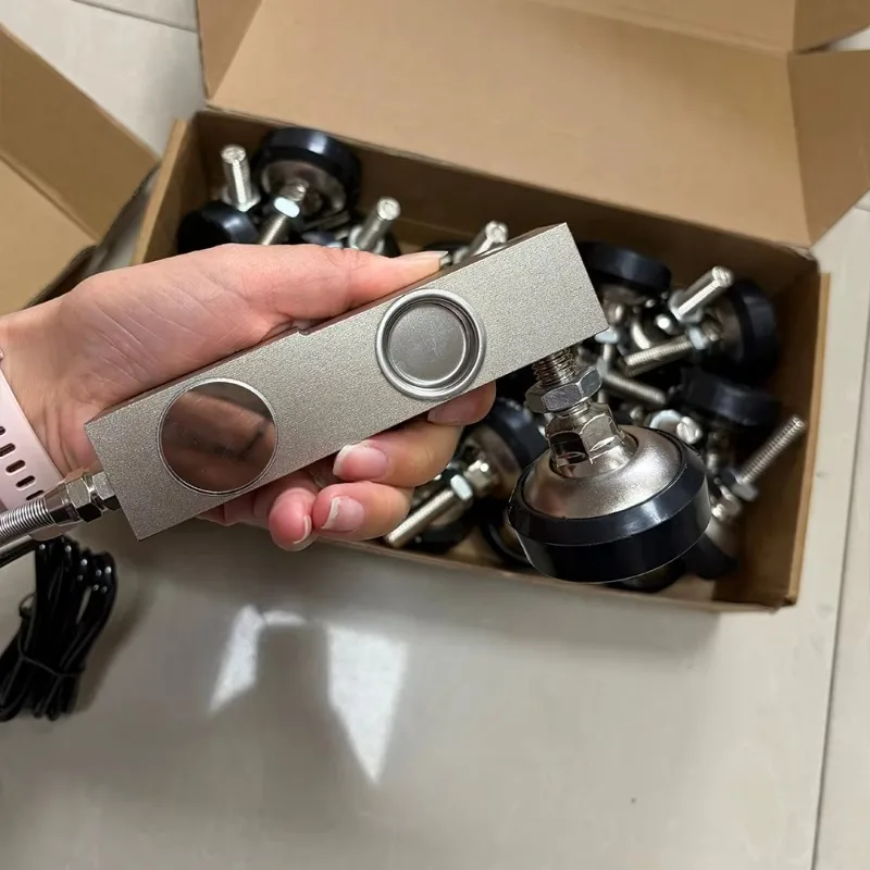 1T high-precision shear beam force sensor, stainless steel weight force sensor, for weighing cans and packaging scales