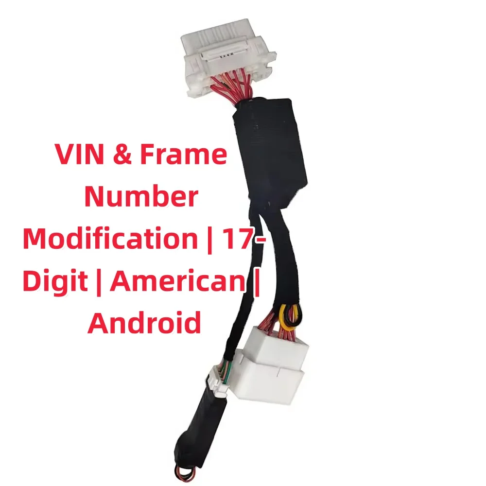 

Android-Enabled American Car Simulator: 17-Digit VIN/Frame Number Modification
