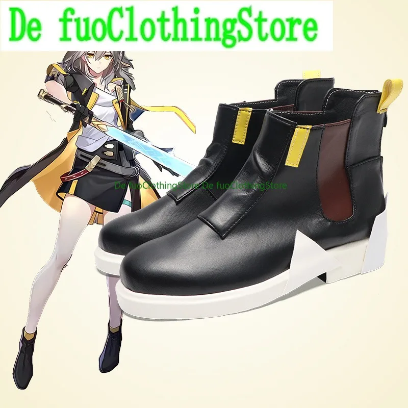 Defuo Clothing Shoes Cosplay Shoe collapse, star dome, railway male protagonist, dome anime shoes height increase shoes