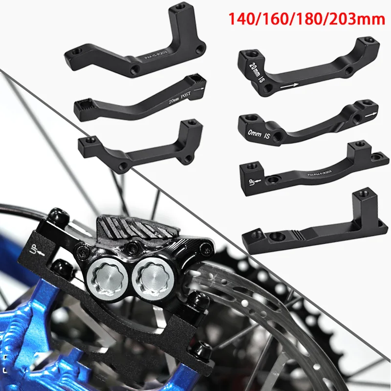 

MEROCA 203mm disc brake adapter For bike Fork Frame A/B IS PM 140 160 180 203mm rotors MTB bicycle Hydraulic disc brake adapter