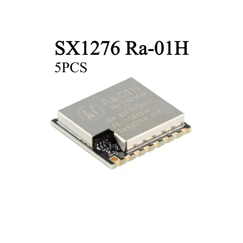 5-個-lora-sx1276-868mhz-spi-インターフェーススペクトラム拡散無線通信モジュールワイヤレスシリアルポート-ra-01h