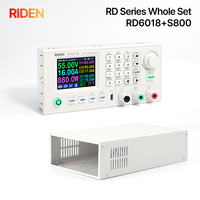 RIDEN RD6018 RD6018W 60V 18A USB WiFi DC DC adjustable Step Down voltage bench Power Supply Buck converter with S800 case