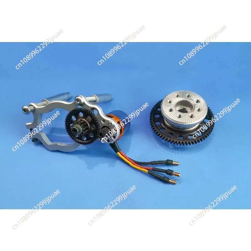 70CC Two Stroke Twin Cylinder RC Airplane Engine With Electric Self Start Ignition Power Plant For Model Aircraft