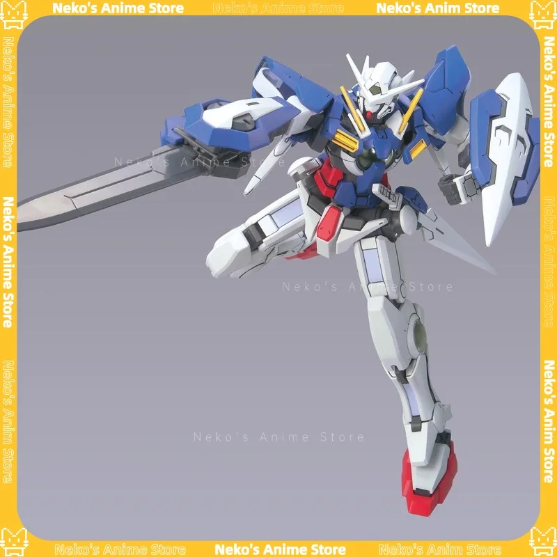 بانداي [متوفر】HG 01 1/144 Gundam Exia GN-001 00 Gundam أطقم منمذجة عمل الشكل أنيمي نموذج سطح المكتب دمية المقتنيات هدية #5