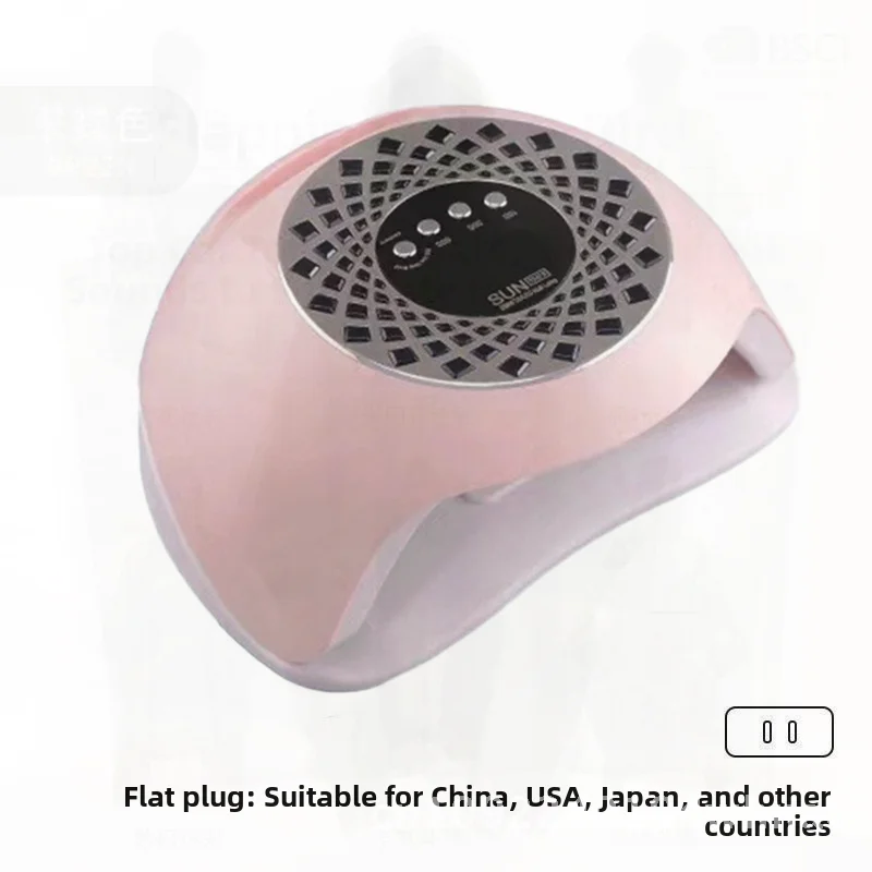 

256W High Power Nail Manicure Lamp with LCD Display Colorful Spotlight for Phototherapy Nail Care White Pink Purple Blue