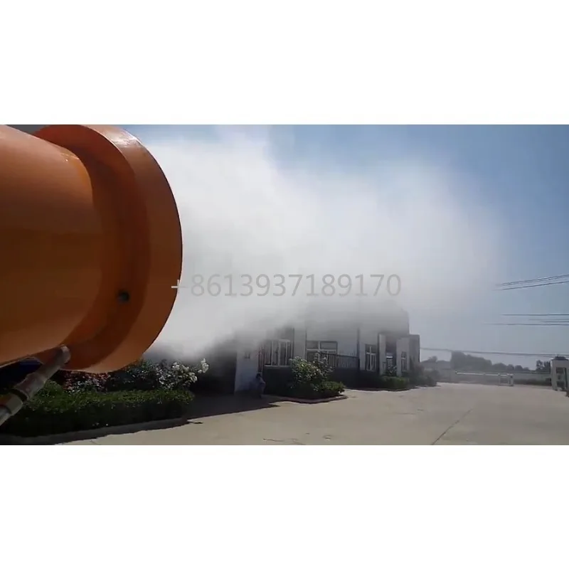 Quarry Dust Suppression Fog Cannon 320° Rotation & 30-100m Range Mist Dust Control System