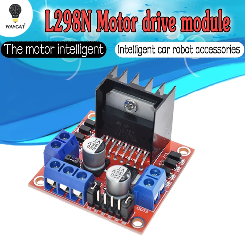 LIZAO L298N driver board module L298 stepper motor smart car robot breadboard peltier High Power