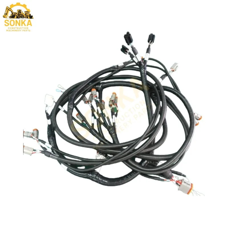 

For Daewoo Solar 200W-V Wheeled Excavator The complete vehicle wiring harness constitutes a single set.