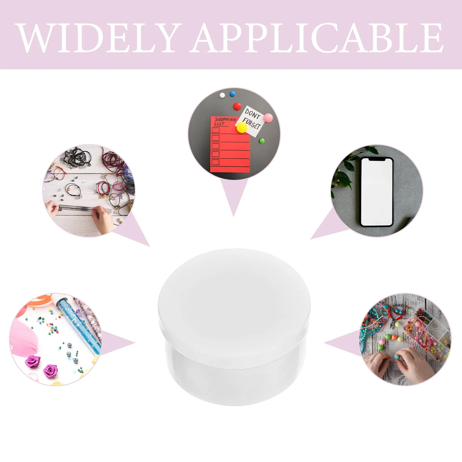 50 szt. Obrotowych podstawek łożyskowych, precyzyjnie zaprojektowane do dynamicznego ruchu w projektach jubilerskich, rękodziele, projektach artystycznych, łożyska do wiatraczków DIY