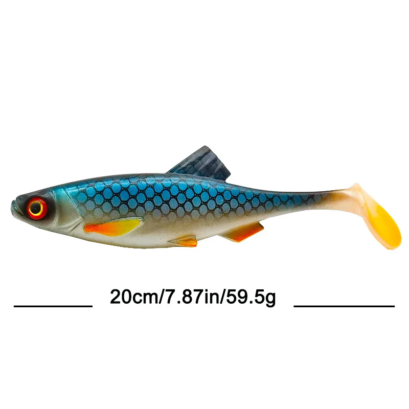 20cm/7.87in/59.5g Fishing Lures Soft Artificial Bait Lure Fishing Gear