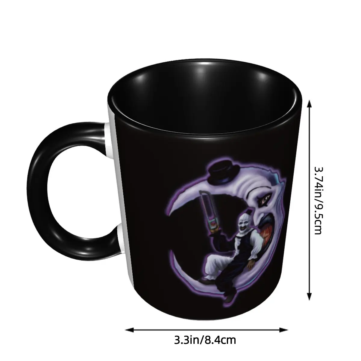Terrifiers Movie Horror Art Slasher Halloween Coffee Mugs DIY Customized Ceramic Mug Cup Creative Present