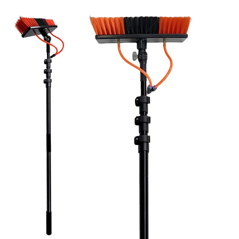 Umweltfreundliche Solarpanel-Bürstenreinigung, Aluminium-Wasserstromversorgungsstange