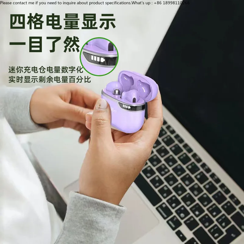 D28 wireless bluetooth headset high value TWS high fidelity sound quality heavy bass half in ear