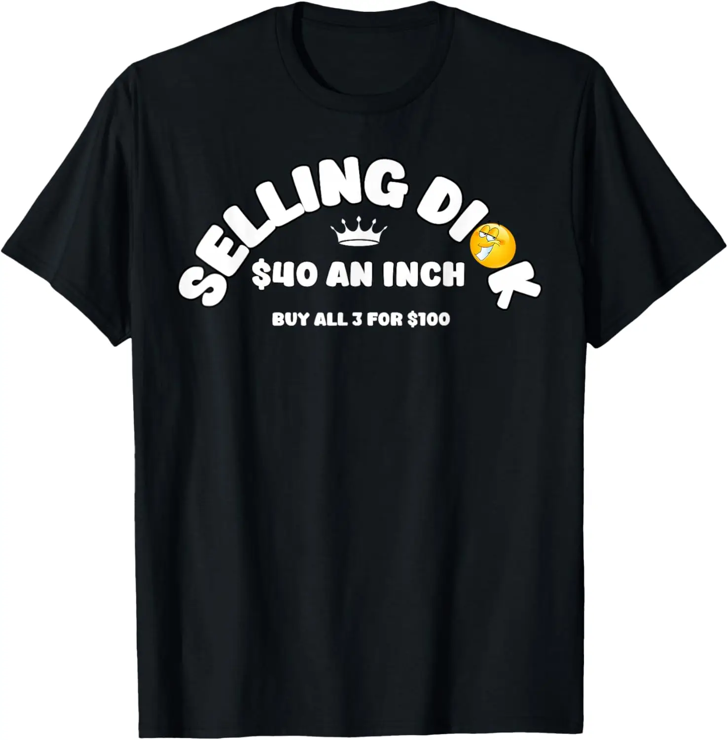 Selling Dick Funny Adult Meme Humor For Men T-Shirt 100% Cotton Trendy Y2K Short-Sleeve Tee-Soft, Quick-Drying,