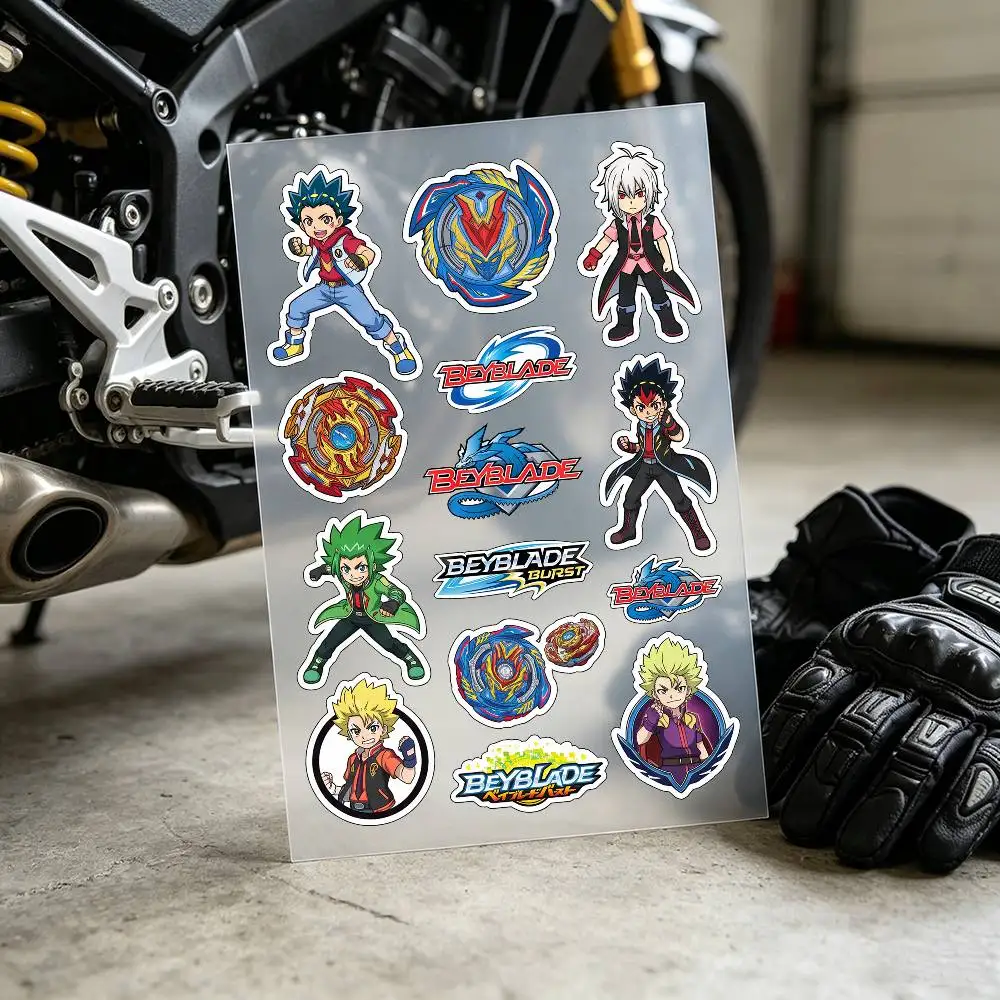 BEYBLADE Stickers Auto Body Bumper Windows Motorcycle Laptop Walls Vinyl Decal Car Tuning Accessories