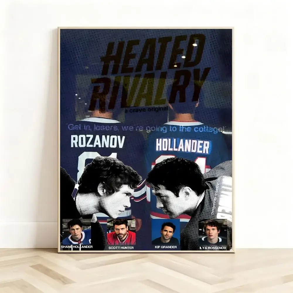 Passionate Fiction H-Heated Rivalry Poster Classic Self-Adhesive PP Wall Sticker for Living Room Bar Decor Gift