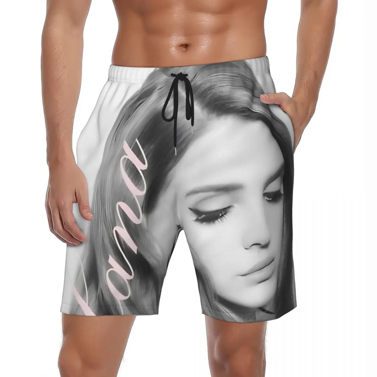 

Купальный костюм Lana Del Rey Ldr, шорты для парусного спорта, летние пляжные шорты американской певицы, мужские спортивные удобные плавки для серфинга