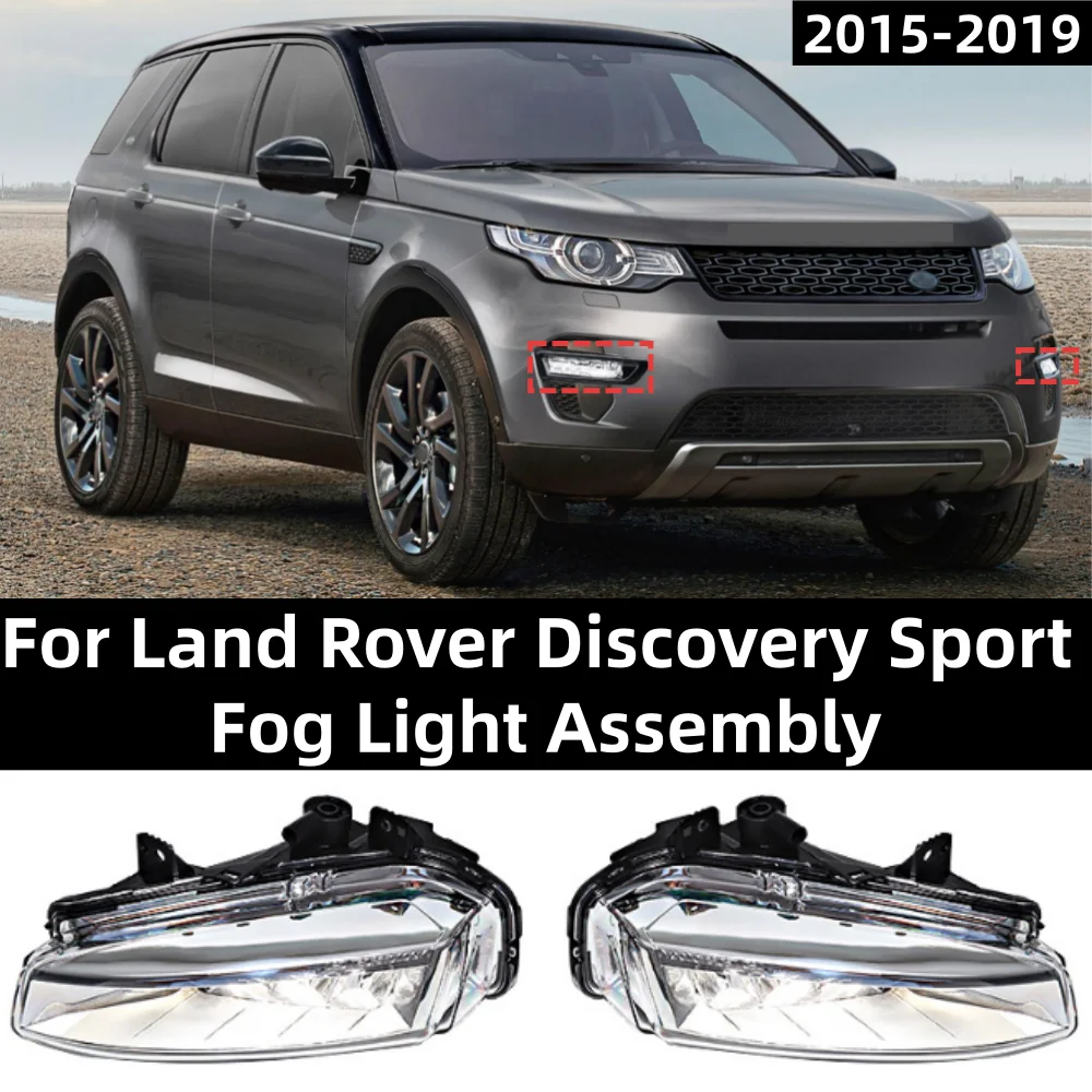 

For Land Rover Discovery Sport 2015-2019 Car Front Bumper Fog Lamp Assembly OE: LR077888/LR077887