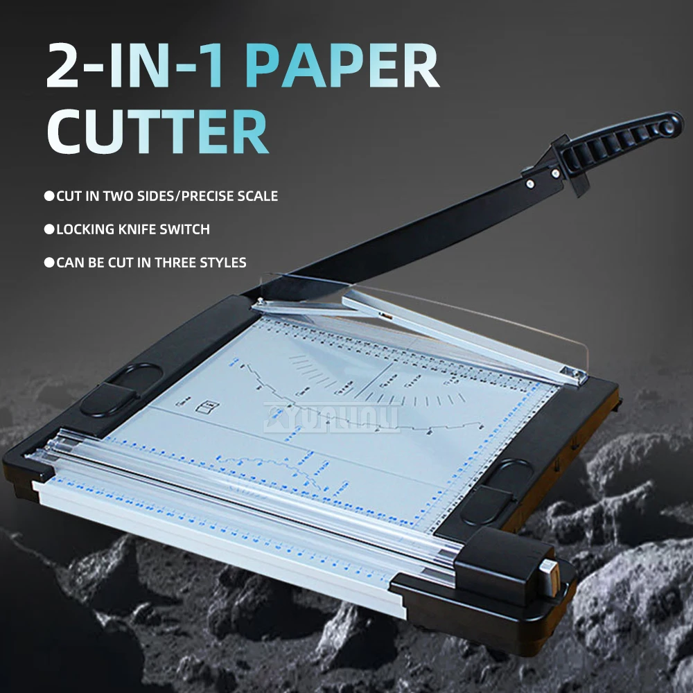 2026 Multifunction paper cutter 4-in-1 paper cutter Edging dashed line paper cutter Paperboard cutting machine Foldable