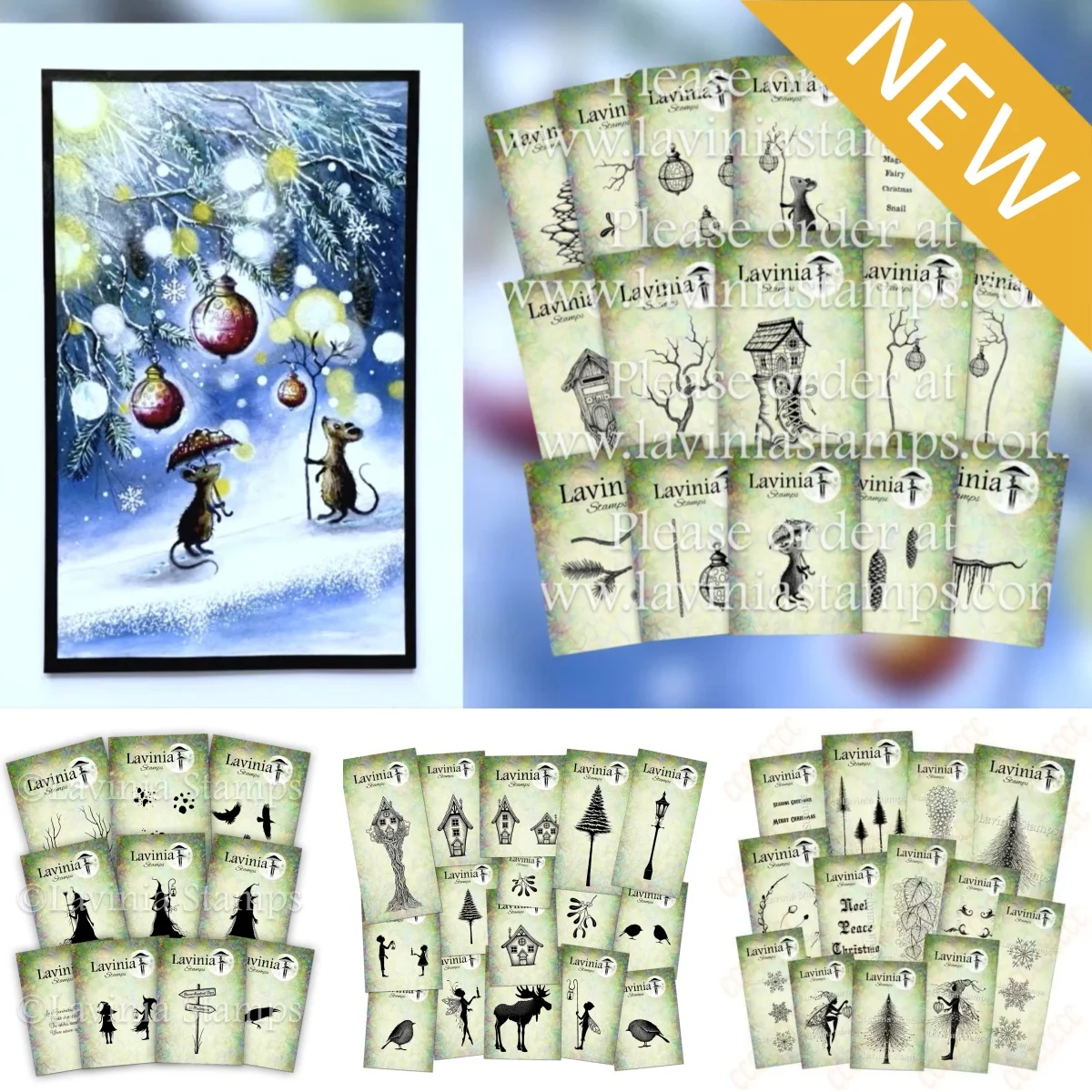 

October 2025 The Faelight Chronicles Collection New Clear Stamps for DIY Scrapbook Paper Card Craft Template Christmas New Stamp