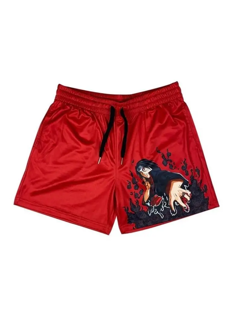 

Cartoon Sports Fitness Shorts Quick Drying Mesh Shorts Fitness Shorts Sports Leisure Summer Men's Hour