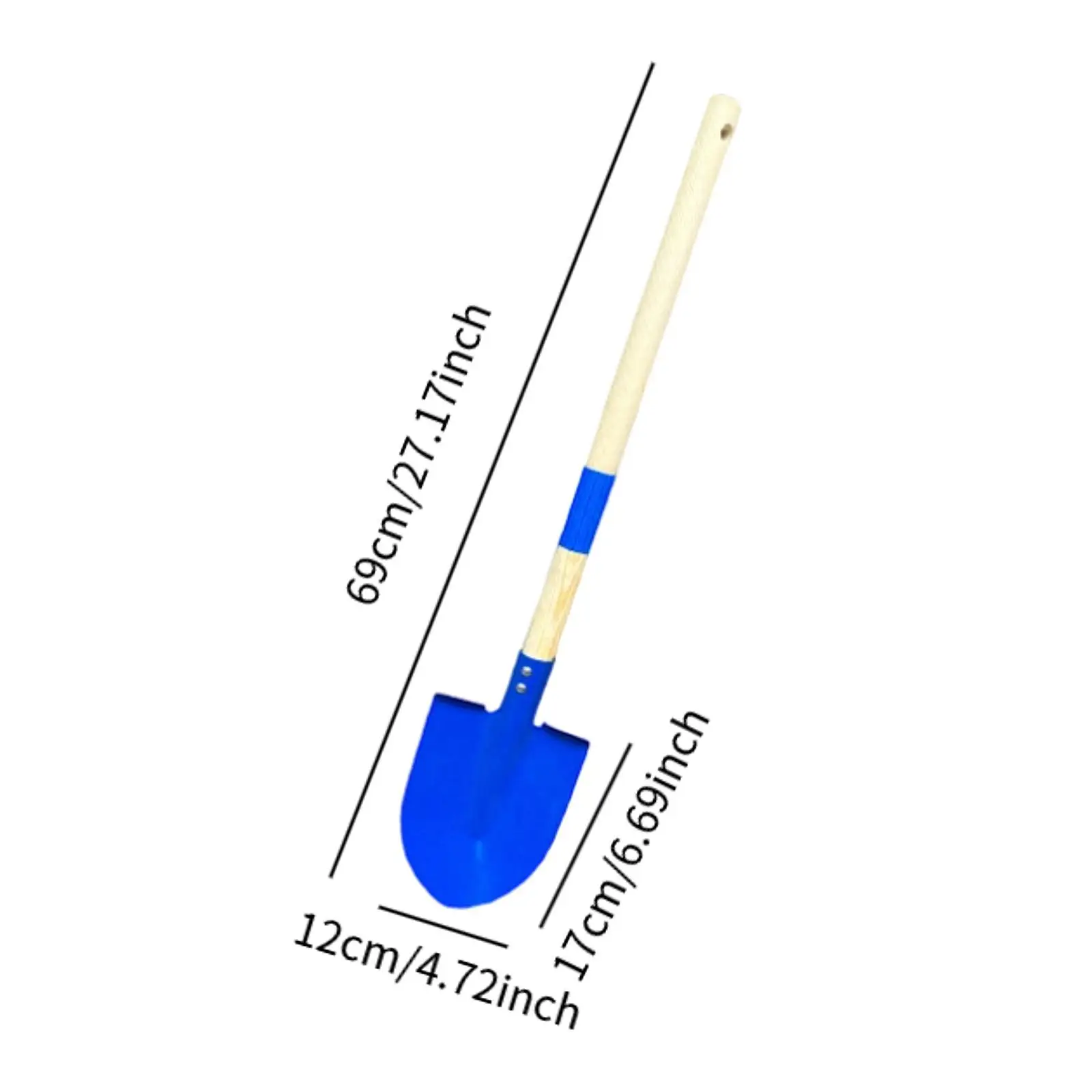 Gardening Accessories Kit Heavy Duty Steel Spade Mini Shovel Tool for Child Indoor Outdoor Use