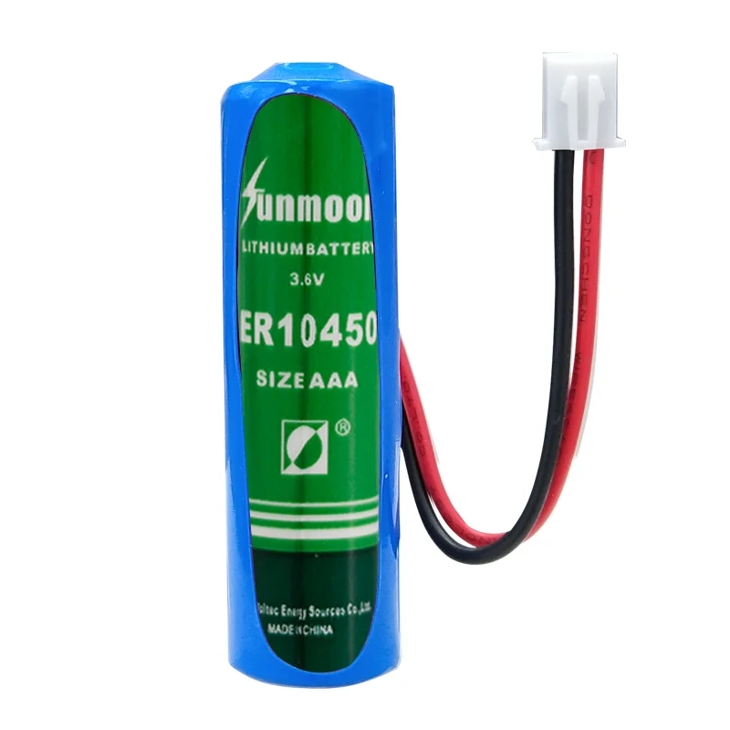 

ER10450 adds XH2.54 connector AAA size 7 size 3.6V lithium battery non rechargeable for remote control children's toys