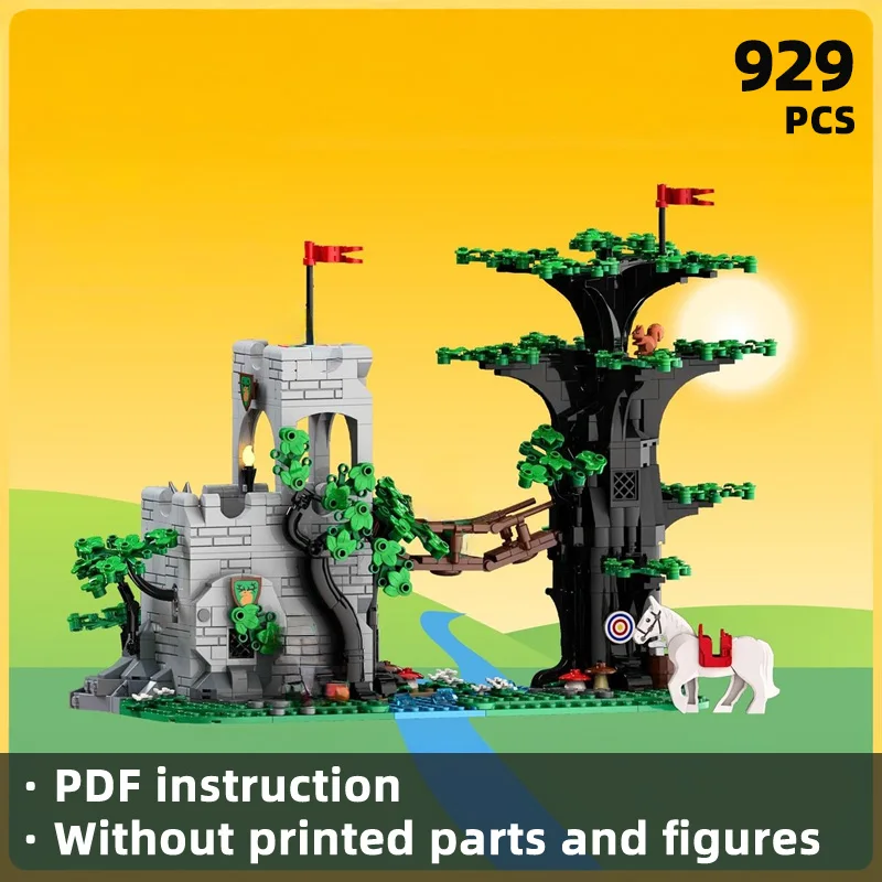 

Medieval forest hidden stronghold castle building blocks: Forest secret realm delivers unparalleled atmosphere