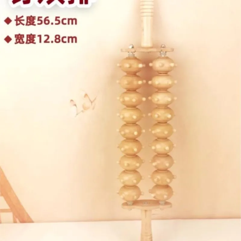 

Деревянная палочка для массажа ног, инструмент для массажа мышц, эргономичный массажер для акупрессуры ног.