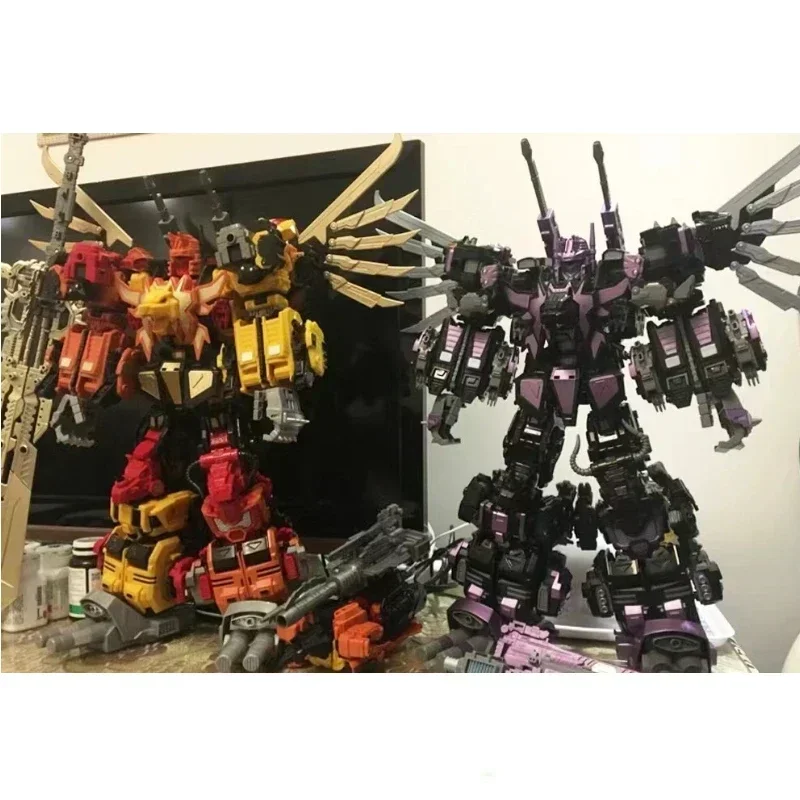 【IN STOCK】  Jinbao Transformation Diablo Dark Predaking Oversized The Sharp Claws Divebomb Headstrong Tantrum Rampage 6 in1