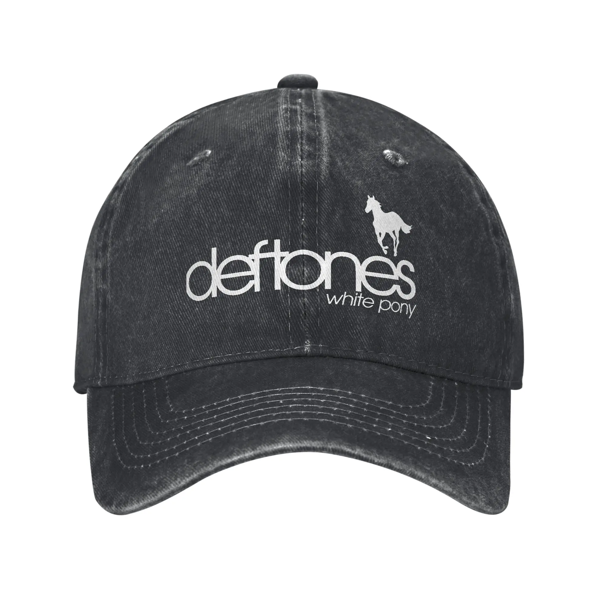 Deftones Snake Singer Men Women Baseball Caps Private Music Album Distressed Denim Caps Hat Adjustable Fit Headwear image 3