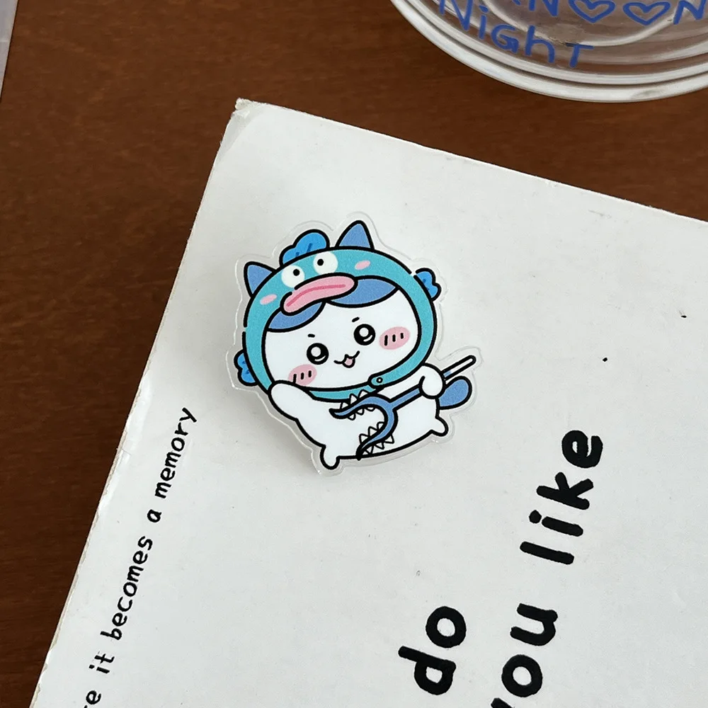 Chiikawa Hachiware Usagi Cute Brooch Pin Badge Pendant Trinkets