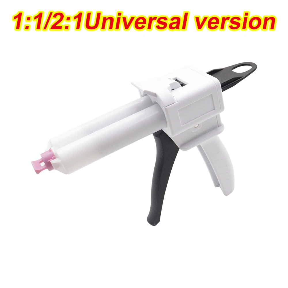 Dental Impression Mixing Dispensing Gun 1:1/1:2 Universal Dispensing Gun 4:1 10:1 Silikon Gummi Dispensing Gun – Detail 4