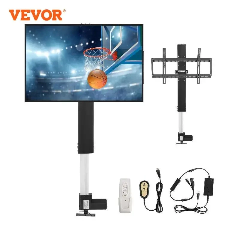 

VEVOR Remote TV Lift Motorized Cabinet TV Mount Bracket Electirc Actuator Lifting Column DC Motor Height Adjustable Plasma LCD