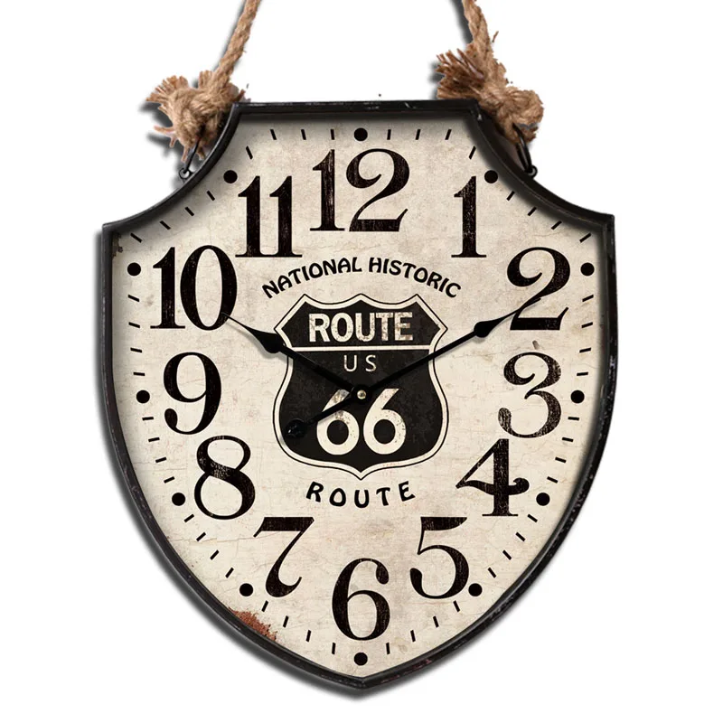 

Американские ретро настенные часы, украшение бара, европейские настенные часы, простые и креативные