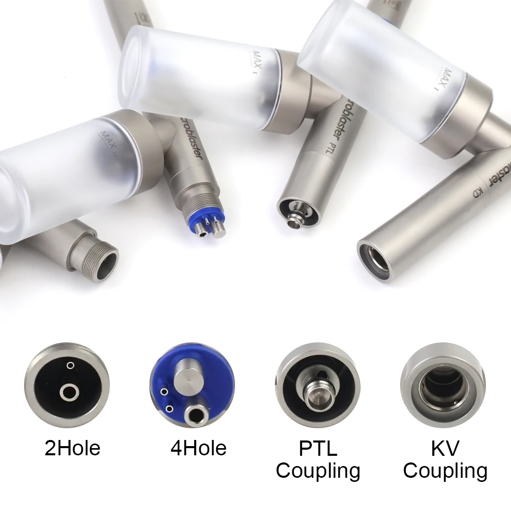 الأسنان 2in1 الألومنيوم أورثو Microblaster رش المياه Microetcher الرملي الألومينا بندقية ربط 2/4 حفرة KV/PTL المقرنة