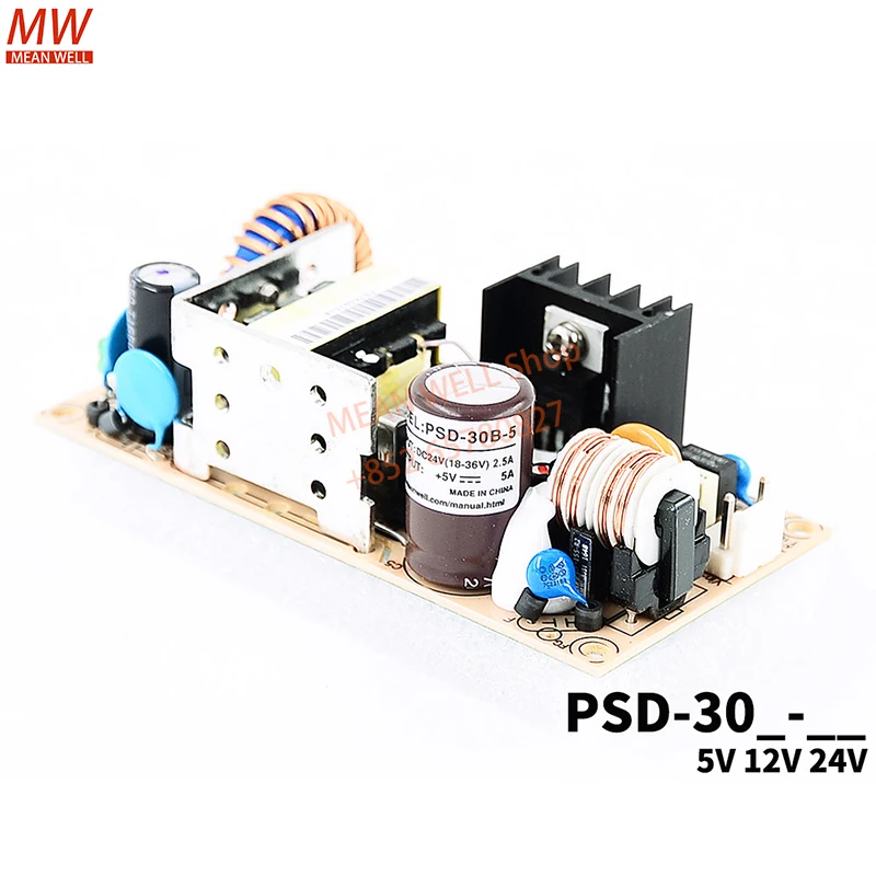 Original MEAN WELL Switching Power Supply 30W Single Output DC-DC Converter PSD-30A-05 PSD-30B-05 PSD-30C-05 PSD-30A-12 24