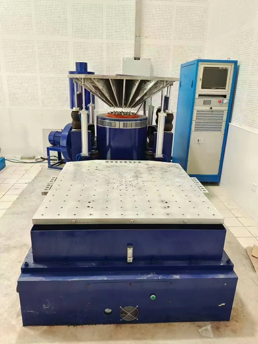 Air-cooled 2 Axis Electro-dynamic Vibration Testing System for Sine Random Resonant Search and Dwell Vibration Test Bench