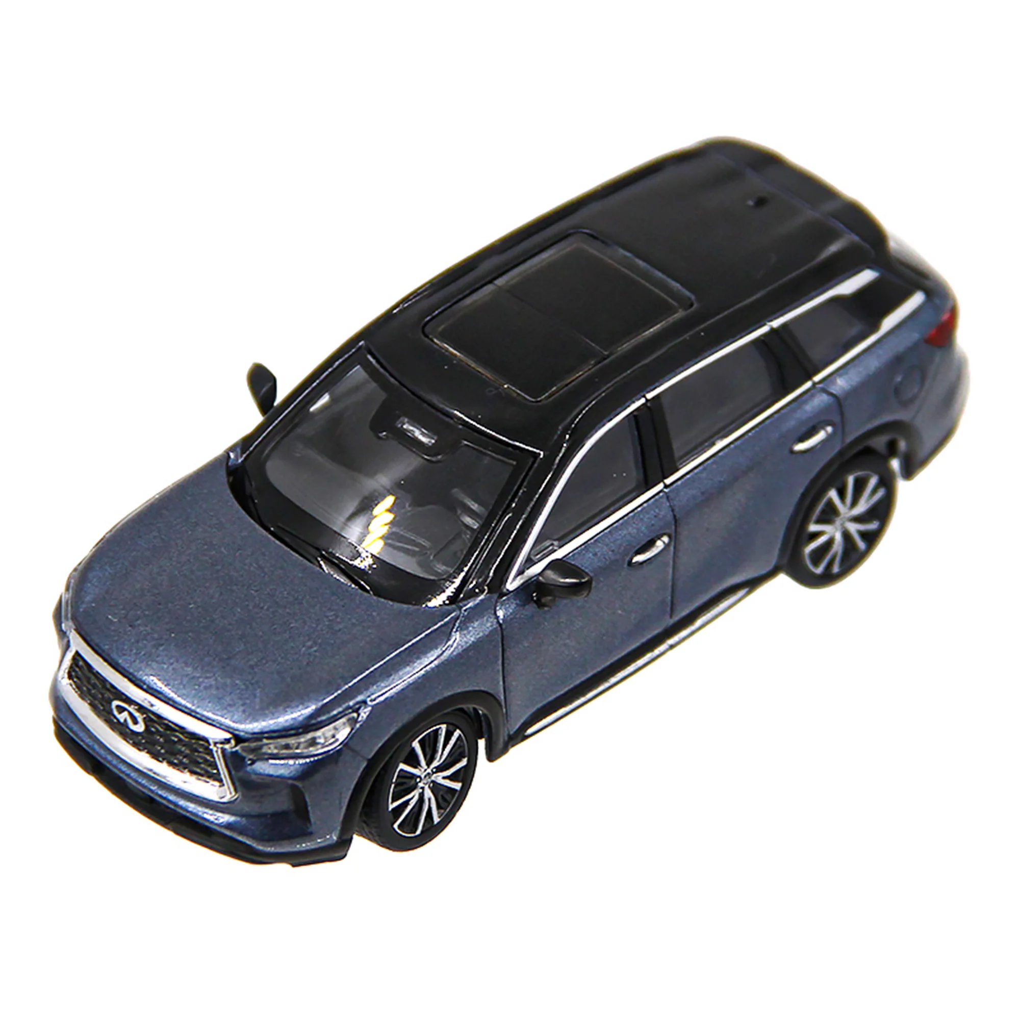 1:64 INFINITI 2018 2022 Model samochodu w skali 1:64 Diecast Miniature INFINITI QX30 QX50 QX60 QX80 Symulacja pojazdu dla dorosłych Zabawki dla dzieci
