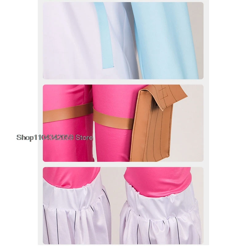 Shizuri Ideura Cosplay Costume Jumpsuit Anime I'm Living with An Otaku NEET Kunoichi Glasses Halloween Party Women  Props