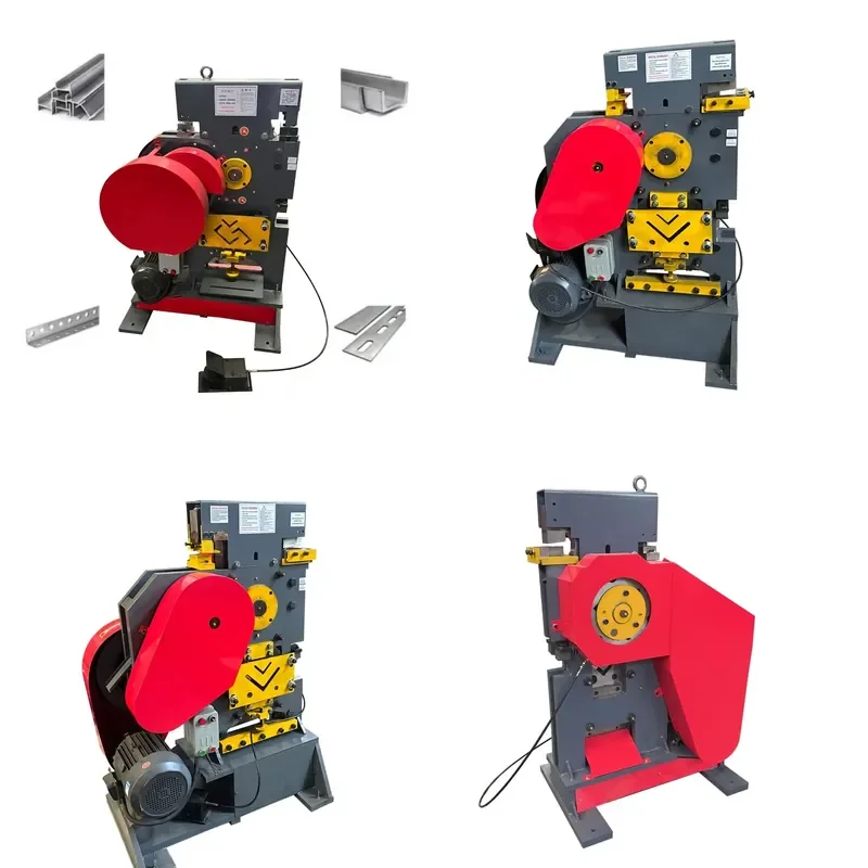 Small Combined Punch Shearing Machine Hydraulic Ironworking Machinery Punching Machine Manufacturer Sale of Shearing Tools