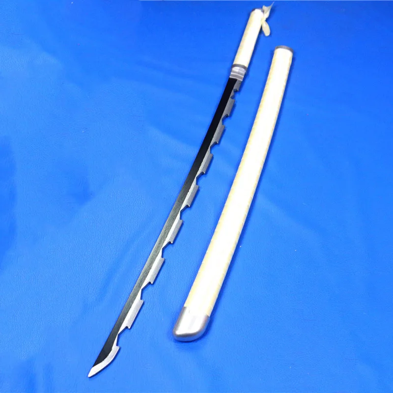 

104cm Costume Prop Katan Samurai Sword Model Toy Hashibira Inosuke Demon Killer Anime Sword Prop Cosplay Accessories