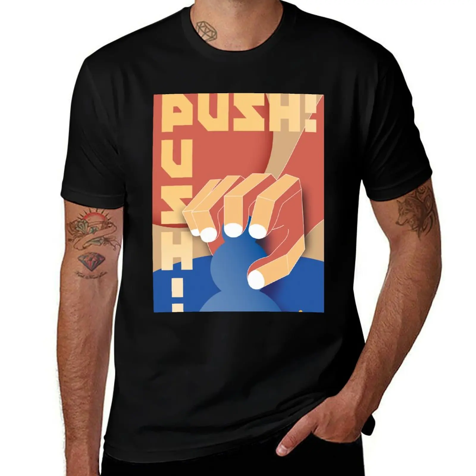 PUSH! T-Shirt Performance Dry Fit T-Shirt