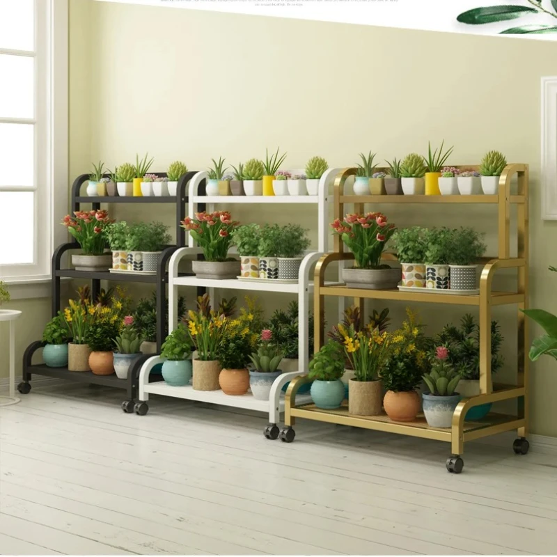 

High-quality Modern Aesthetics Decorations Designer Minimalist Plant Shelves Wedding Display Estanteria Plantas Unique Furniture